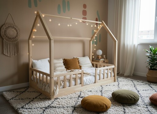 Kids house bed 160x80 - bed, |