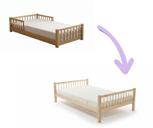 Montessori toddler floor bed - montessori,