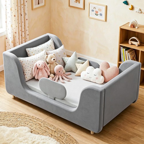 Slsy toddler bed - toddler, floor