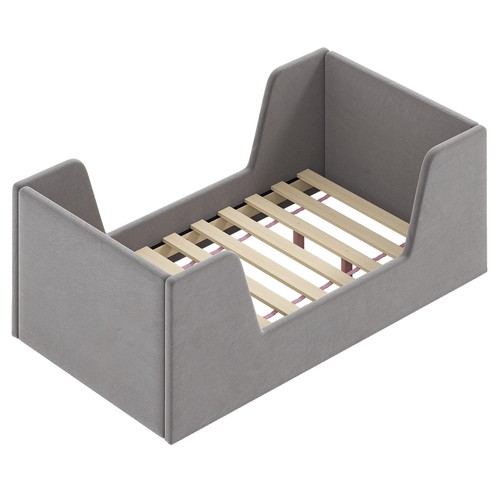 Toddler bed frame - toddler, gray