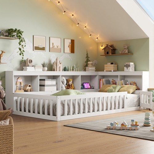 Children bed with - bed, guardrails